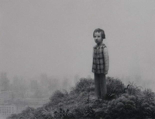 Меланхоличные иллюстрации Aron Wiesenfeld Меланхоличные иллюстрации Aron Wiesenfeld