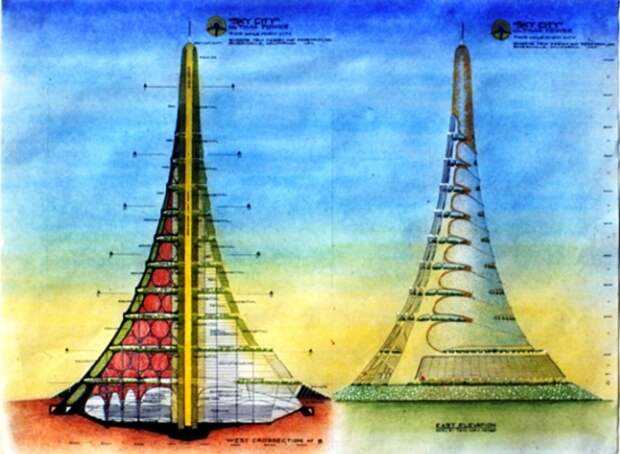 Самая высокая нереализованная высотка. /Фото: blogspot.com