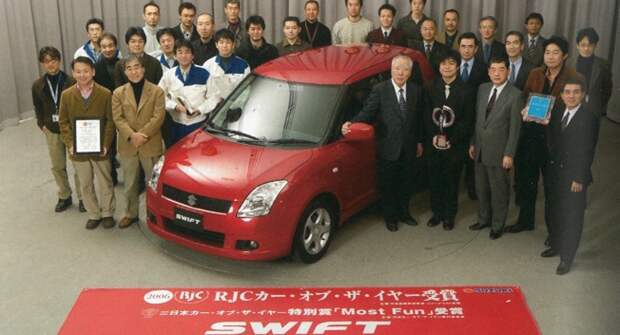 20 лет первой глобальной стратегической модели Suzuki — Swift