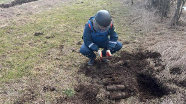 В Ленинском районе обезвредили восемь взрывоопасных предметов
