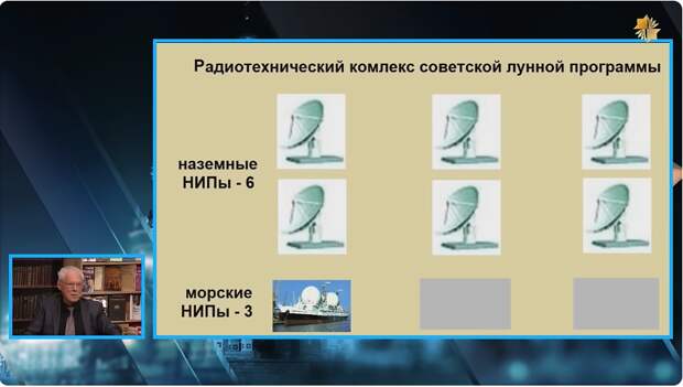 Состоялась уже 4-я в этом году интернет-трансляция сообщений доктора физико-математических наук Александра Попова на тему лунной аферы США.-2