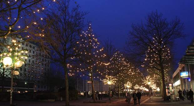 Вольфсбург зажёг свои рождественские огни