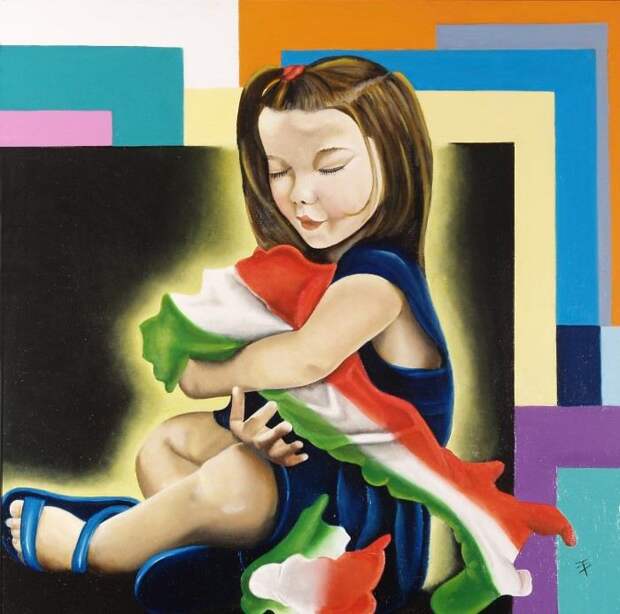 Живые картины. Teresa Palombini