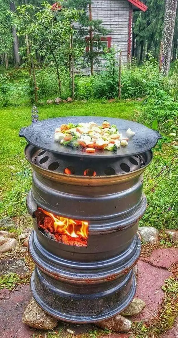 Простые и гениальные идеи для сада из ненужных вещей