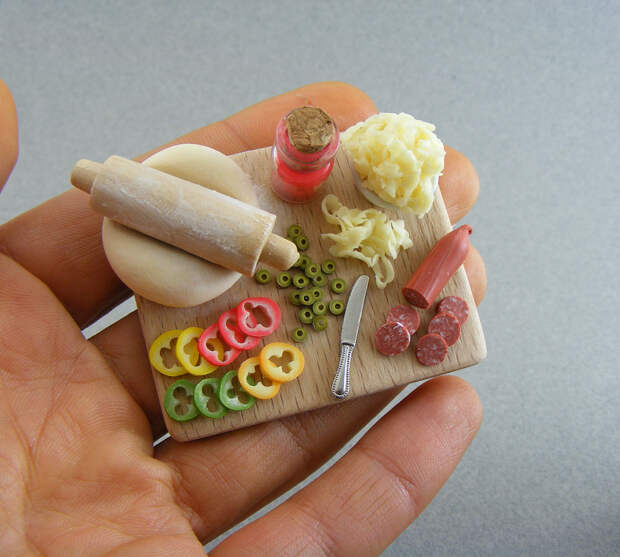 miniature food shay aaron 26 Аппетитные миниатюры от израильского мастера