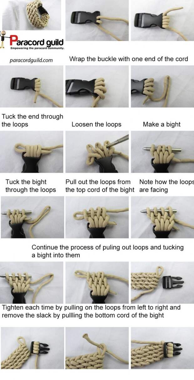 Схемы плетения темляков из паракорда схемы