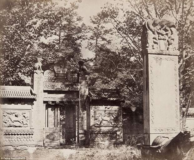 Первые дни: кладбище рядом Пекине.  Аукционисты сказал фотоальбом «один из самых обширных и исторически значимым, чтобы появиться на рынке в течение многих лет"
