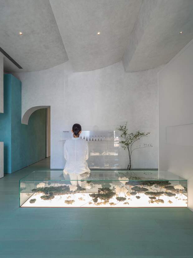 Интерьер спа-центра Aqua Healthy Clinic в Китае