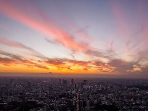 Роскошные панорамы Токио 