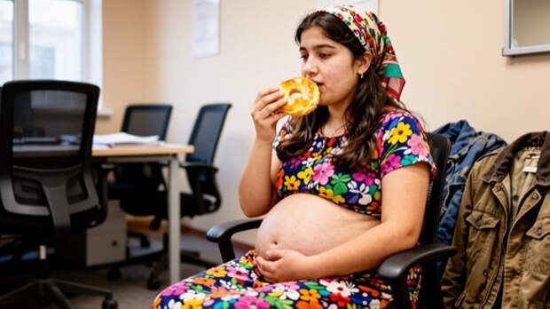 Таджичка беременная - Отказали в прописке в МФЦ. План "родить и остаться" - не сработал