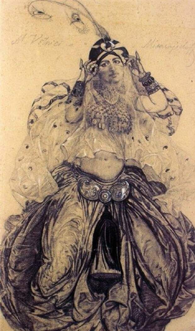 Портрет Мальвины Верничи, жены художника (1910-е). Автор: Иван Мясоедов. Портрет Мальвины Верничи, жены художника (1910-е). Автор: Иван Мясоедов.