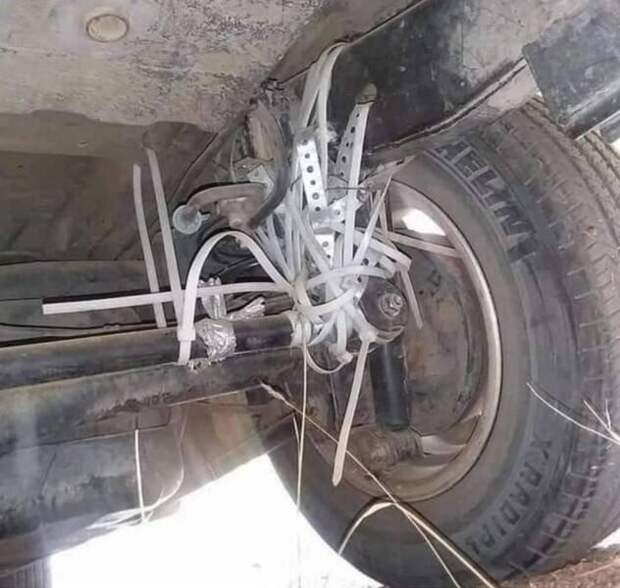 Кабельная стяжка в деле Кабельная стяжка в деле