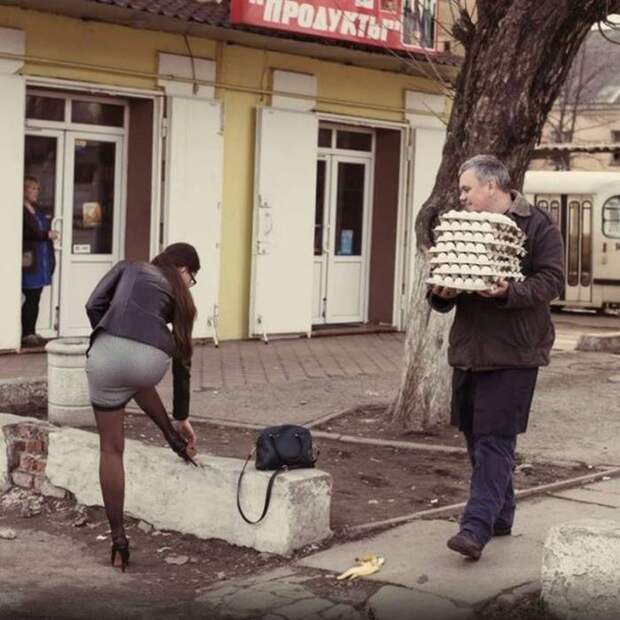 Фото, которые возможно было сделать только в России. Часть 74 (38 фото)