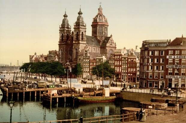 20 колоритных ретро фотографий Голландии 1890 - 1900-х годов