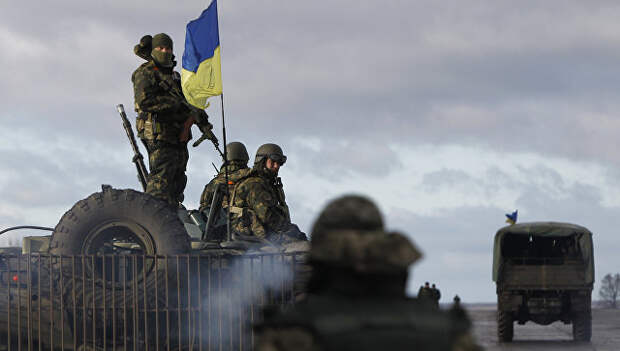 Украинские военные в Донецкой области. Архивное фото Украинские военные в Донецкой области. Архивное фото