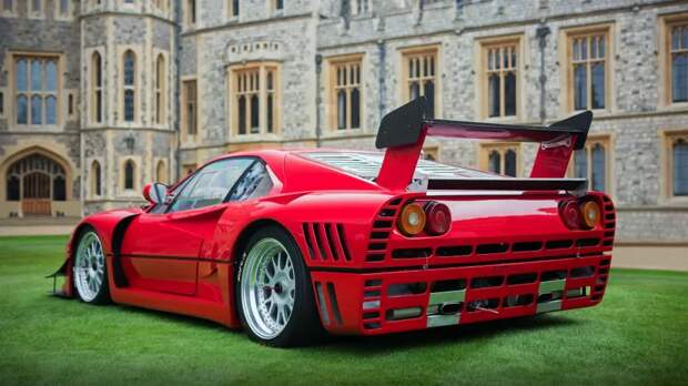 Раллийный Ferrari 288 GTO Evoluzione, который стал прототипом для Ferrari F40