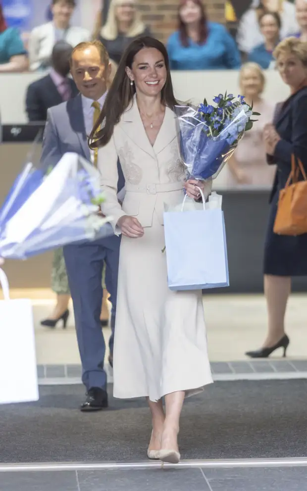 Кейт Миддлтон и принцесса Анна впервые вместе вышли в свет