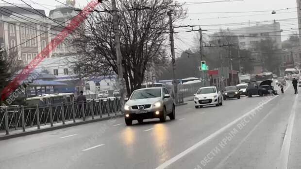В районе автовокзала в Симферополе произошло ДТП