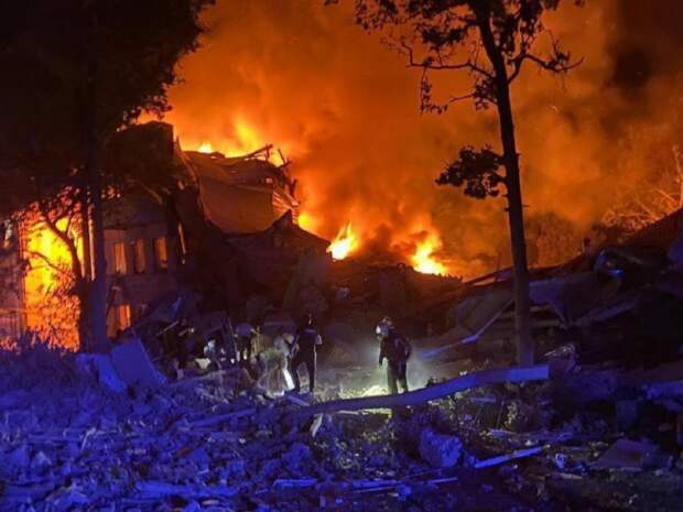 Россия ночью уничтожила военные объекты в Запорожье