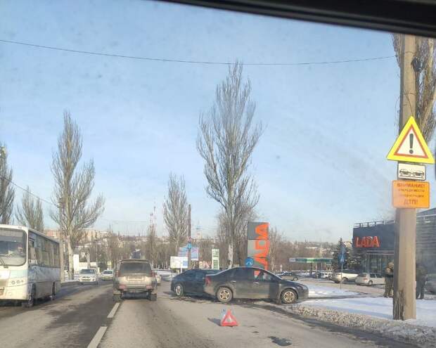 ДТП по Кирова с фабрики игрушек на развилку