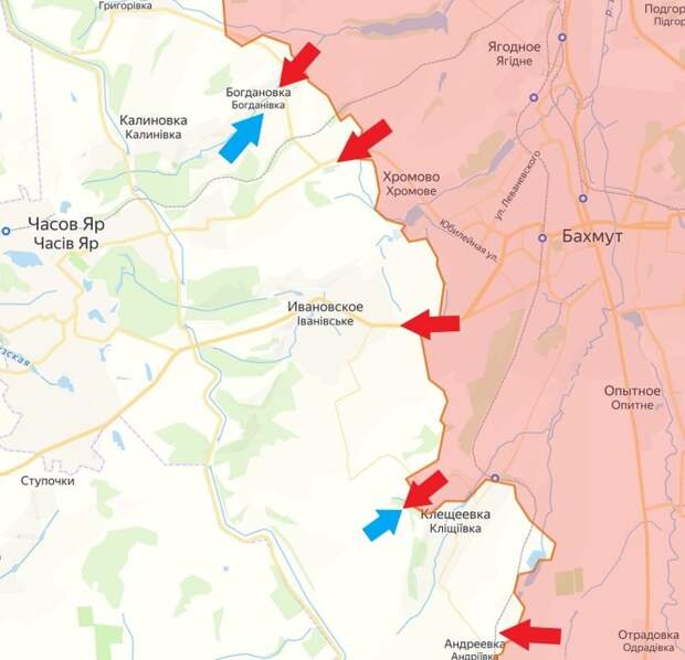 Интерактивная карта боевых действий на Украине на сегодня 31.12.2023 в реальном времени