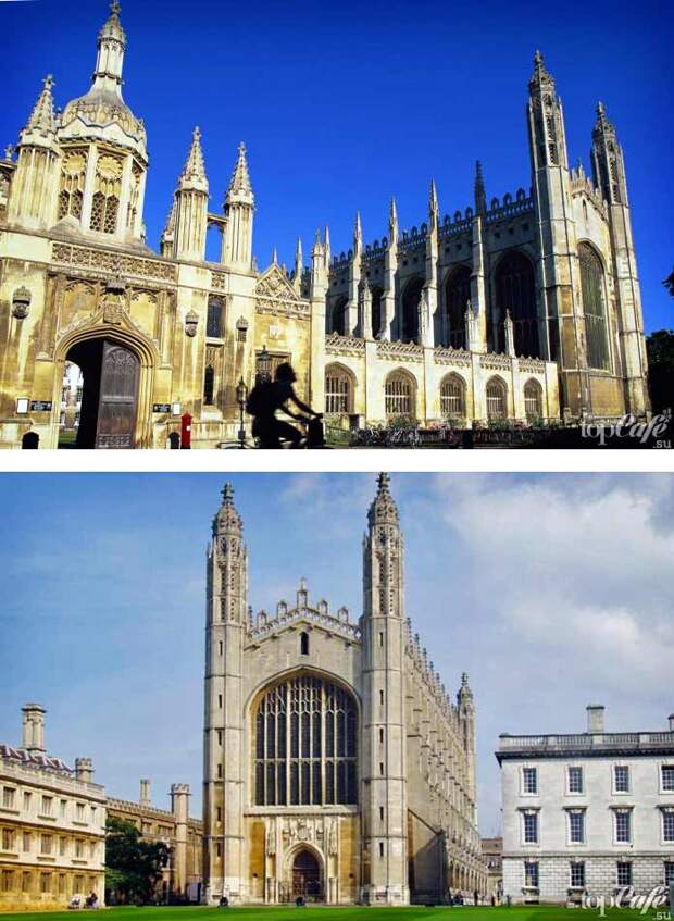 Английская готическая архитектура: Королевская часовня Кембриджа