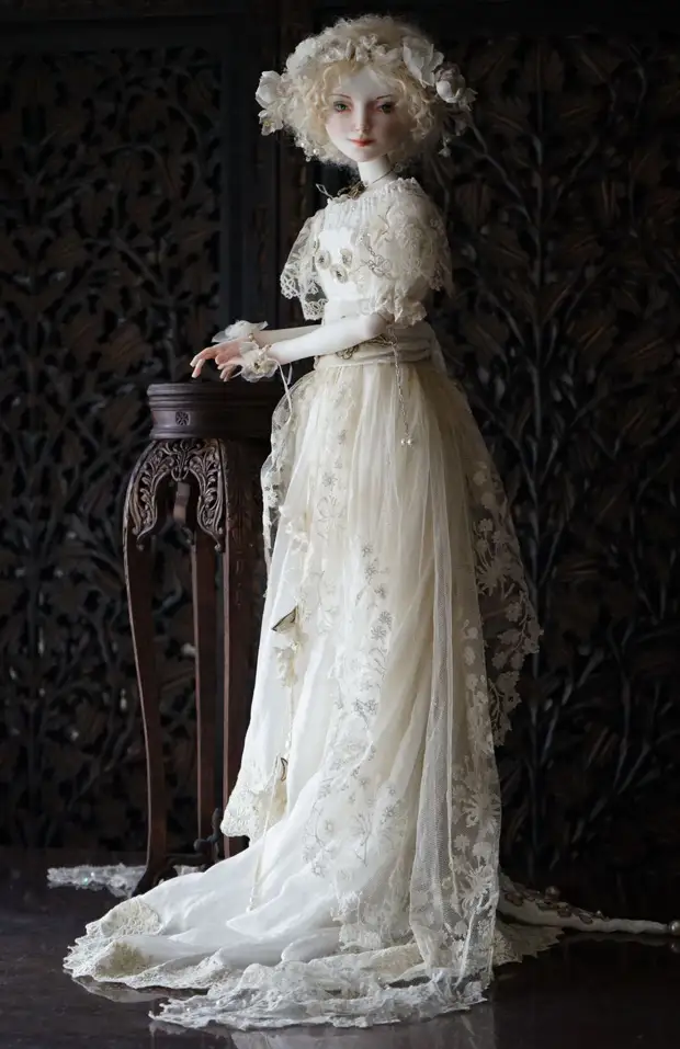 Фарфоровые грезы: восхитительные куклы Оксаны Сахаровой