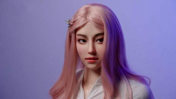 Китайская рободевушка с силиконовой кожей