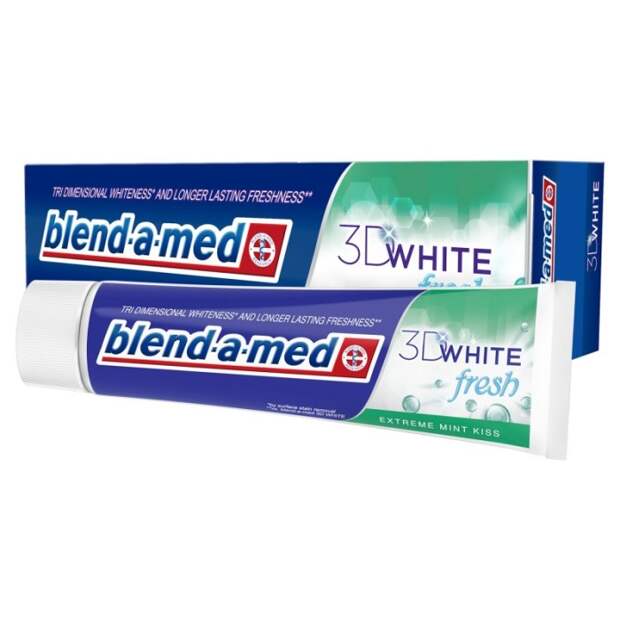 Под брендом Blend-a-med зубная паста выпускается в Германии и странах Восточной Европы. /Фото: profit.sklepkupiec.pl