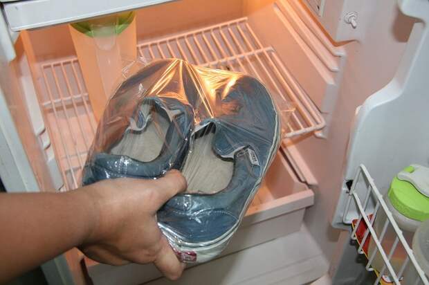 Морозилка убивает все бактерии в обуви. / Фото: livemaster.ru