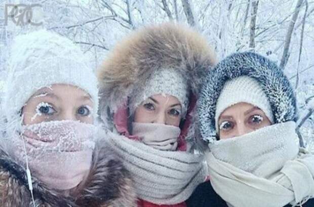 Зимой в средней полосе России минус 25 градусов - это уже тепло