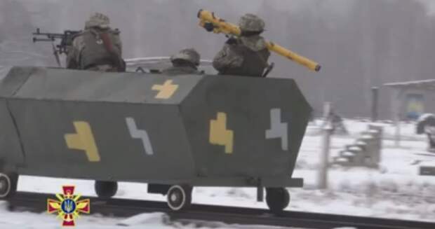 Украинская военная техника стала объктом для насмешек