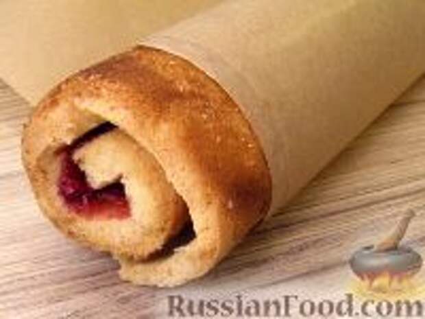 Фото к рецепту: Бисквит для рулета Фото к рецепту: Бисквит для рулета