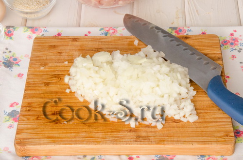 измельченный лук