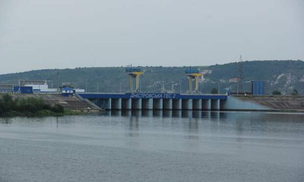 Днестровская ГЭС. Фото: сайт "Укргидропроект"