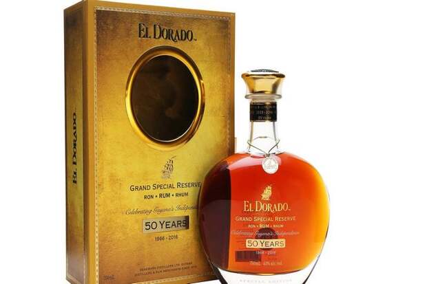 Ром в честь 50-летия El Dorado Grand Special Reserve (3500 долларов США)