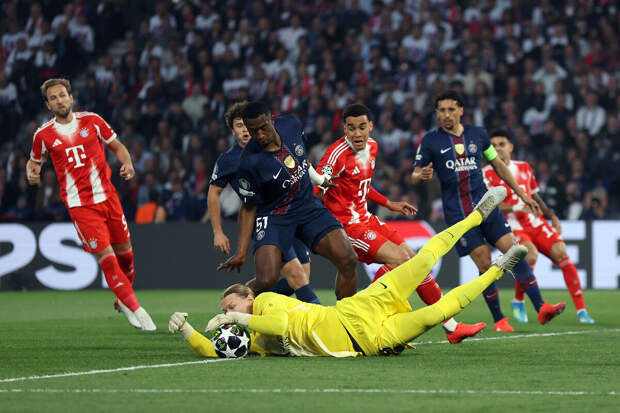 Впервые в истории полуфиналов Лиги чемпионов забито пять мячей в первом тайме