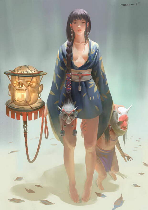 Странные картины ZeenChin