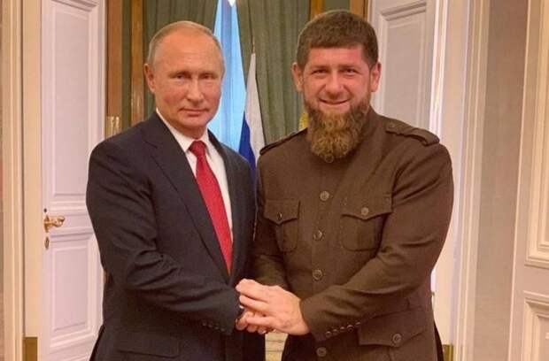 За кулисами встречи Путина и Кадырова: президентское «спасибо» потерялось За кулисами встречи Путина и Кадырова: президентское «спасибо» потерялось
