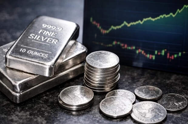 Цена на серебро превысила $80 за унцию впервые с 18 марта