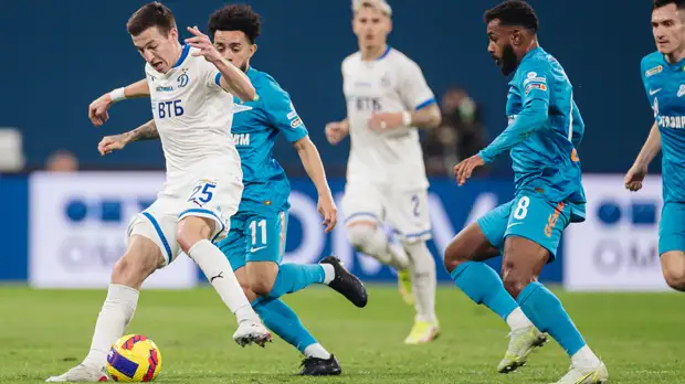 Фомин сравнял счёт с пенальти в матче «Зенит» — «Динамо»