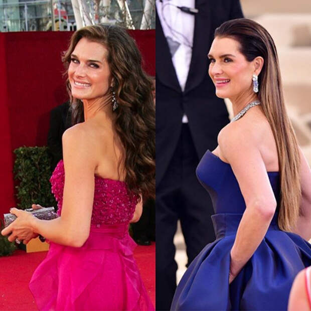 Брук Шилдс в #10YearChallange