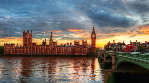 Лондон и река Темза
