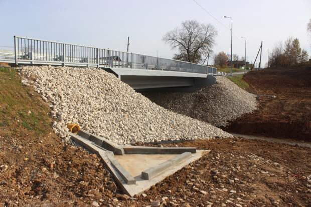 В Глазовском районе завершился ремонт моста через реку Люм