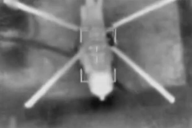 Израиль похвастался уничтожением нарисованного вертолета Ми-17