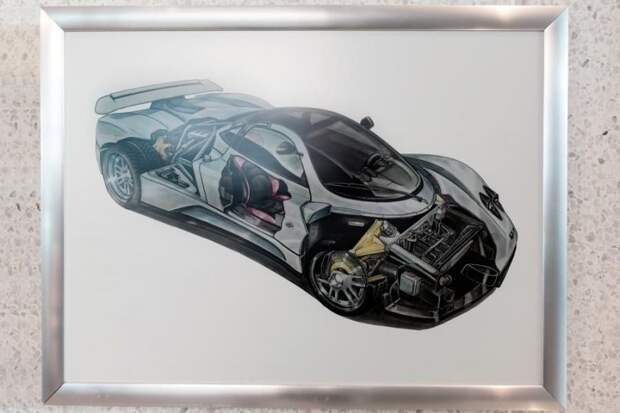Музей на заводе по производству суперкаров Pagani