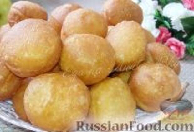 Фото к рецепту: Пышные баурсаки по-казахски