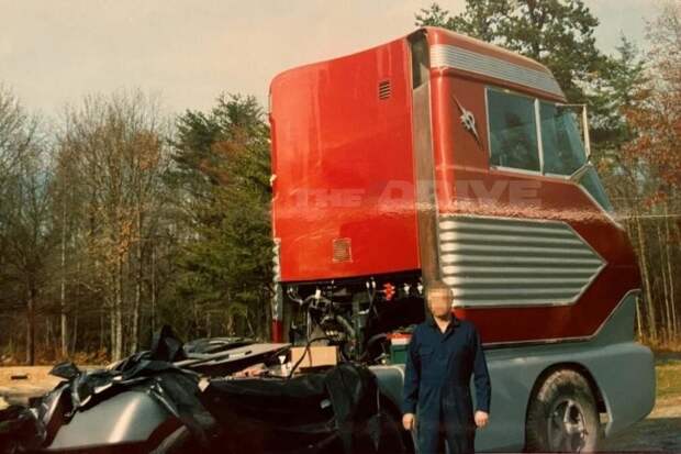 Уникальный грузовик "Big Red" восстановили за огромные деньги, но держат машину в секрете