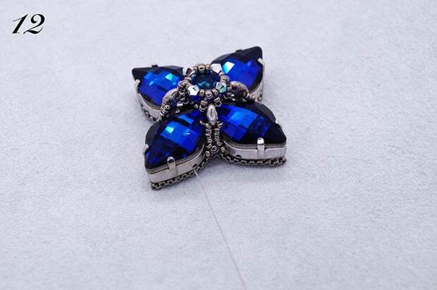 Создаем роскошное колье с кристаллами Swarovski