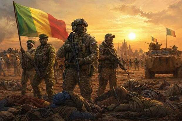 Контрнаступление Запада в Мали провалилось от удара о русские берцы